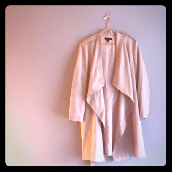 Halogen Jackets & Blazers - Halogen // Drape Front Lightweight Jacket